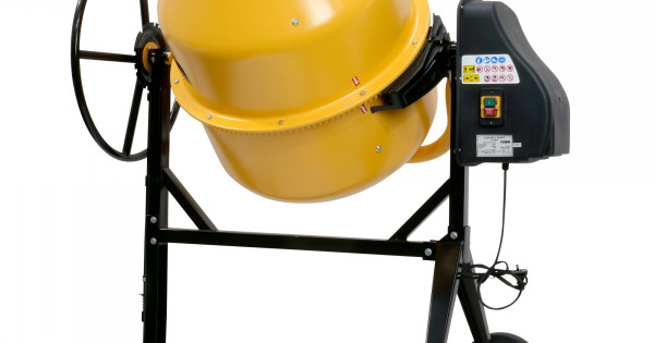 Wilco Limited | CEMENT MIXER Electric 180L Yellow HCM650 CNBM