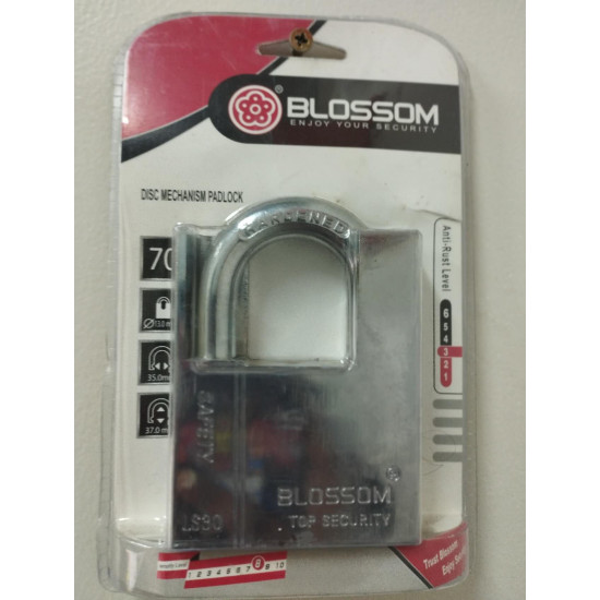 PADLOCK 70mm Brand Iron Blossom